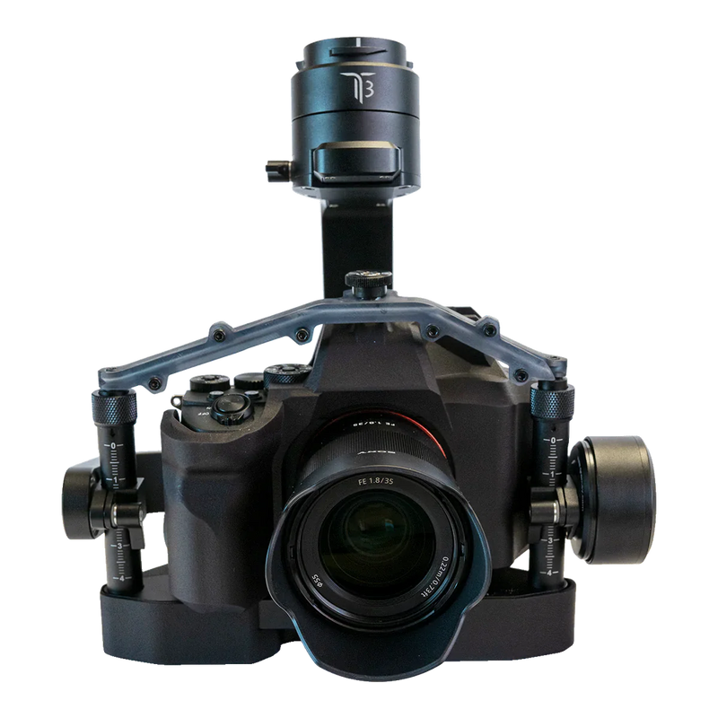 Inspired Flight Sony A7R 61MP camera and a 35MM Lens; Gremsy gimbal